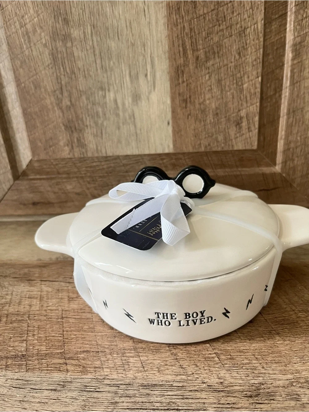 Wizarding World Of Harry Potter white ceramic